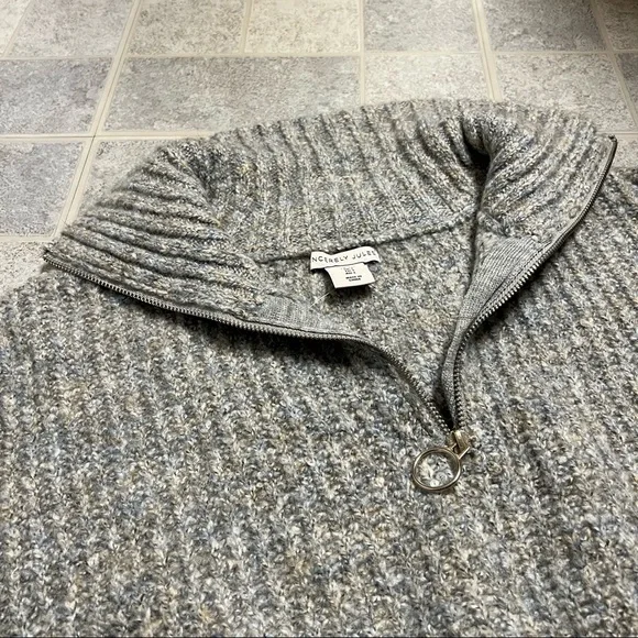 NWT Sincerely Jules Shawl Collar Cropped Sweater - Picture 2 of 6